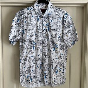 Jared Lang City Button Down Mens M